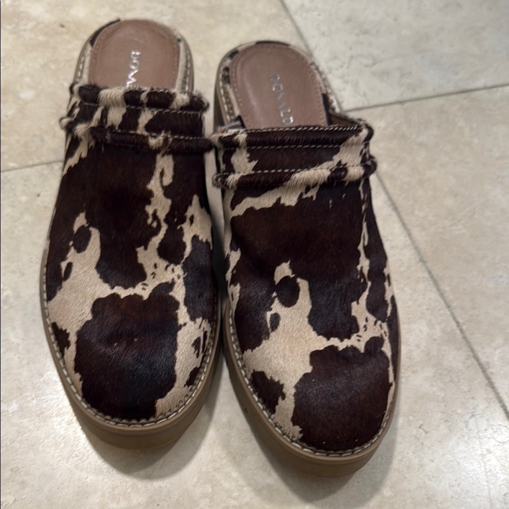 Patterned Women's Mules